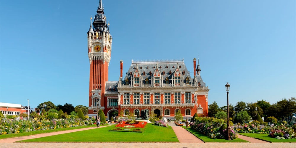 Calais, France - Town Hall Mairie de Calais