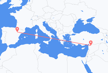 Vols d’Alep, Syrie pour Saragosse, Espagne