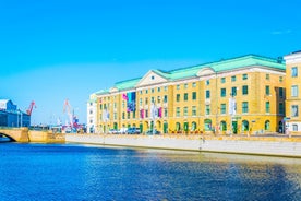 Canal in the historic centre of Gothenburg, Sweden.