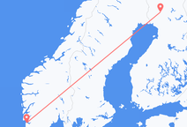 Vuelos de Rovaniemi, Finlandia a Stavanger, Noruega