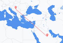 Vluchten van Riyad naar Tuzla