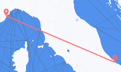 Train tickets from Vasto to Ceriale