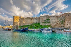 From North Cyprus: Kyrenia, St Hilarion Castle, Bellapais