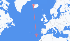 Flights from Reykjavík to Funchal