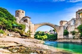 From Split and Trogir: Mostar Tour with Kravica Waterfalls