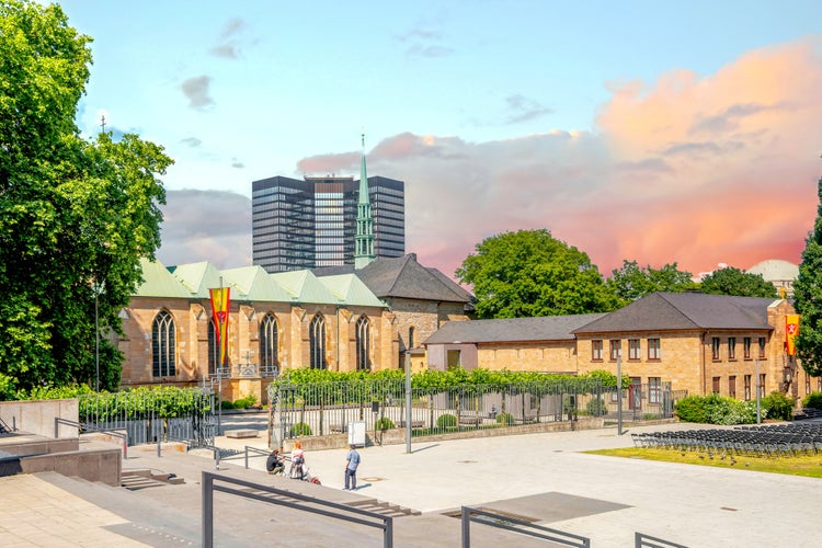 photo  of view of  Old city of Essen, Germany.