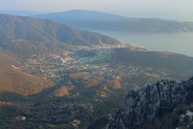 Tour privato: Orjen Mt. Escursionismo con degustazione di cibo in un villaggio di pietra