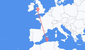 Vols de l’Algérie vers le Pays de Galles
