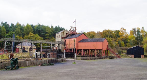 Photo of Big pit National Coal Museum-South Wales, UK.