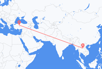 Vientiane to Ankara