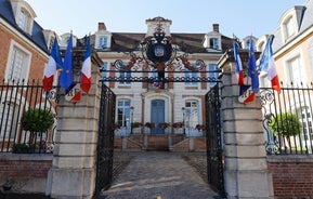 Photo of Basilica of St. Therese of Lisieux in Normandy France.