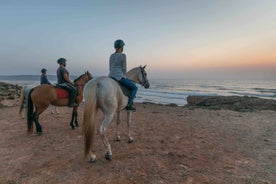 Algarve: Hestaferð á strönd við sólarlag eða morgun