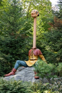 photo of Fairy Tale Forest in the theme park Efteling in Kaatsheuvel, the Netherlands.