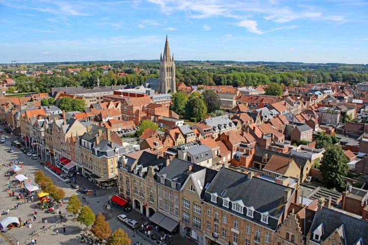 City of Ypres in Belgium