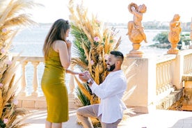 Dites oui dans un jardin romantique en bord de mer à Majorque