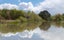 Photo of the Ornamental Lake on Southampton Common, UK.