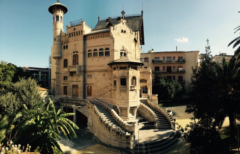 Villino Florio in Palermo, Sicily, is an important example of european art nouveau architecture