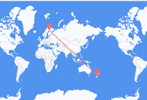 Vuelos de Christchurch, Nueva Zelanda a Rovaniemi, Finlandia