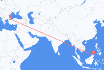 Flyrejser fra Sandakan til Istanbul