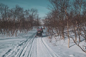 4시간 Finnmarksvidda 스노모빌 어드벤처