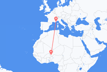 Niamey to Nice
