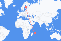 Mauritius Island to Tallinn
