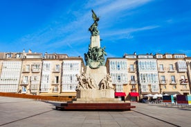 Photo of the Cathedral of Oviedo, Spain, was founded by King Fruela I of Asturias in 781 AD and is located in the Alfonso II square.