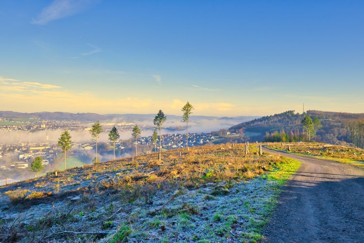 Photo of attendorn near the Biggetalsperre, Biggesee in North Rhine Westphalia, Germany​