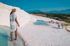 Pamukkale-Hierapolis-Travertin-Tour mit Mittagessen ab Antalya