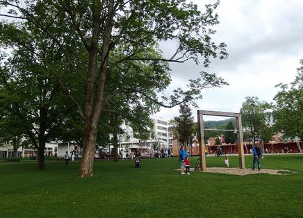Photo of Park Komenského, Zlín, Czech Republic.