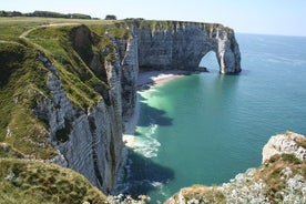 Etretat & Honfleur -yksityinen kiertue noudolla Le Havresta