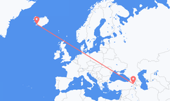 Flyg från Reykjavík till Iğdır