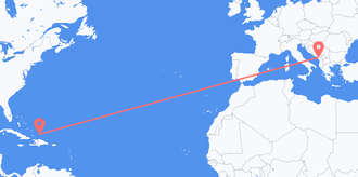 Turks & Caicos Islands to Montenegro