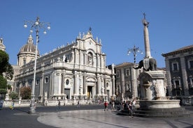 Tour a piedi privato a Catania, con opzione di degustazione di cibo e vini