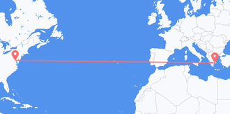 Flüge von den Vereinigten Staaten nach Griechenland