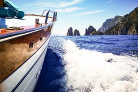 Tour privado de medio día en barco por Capri