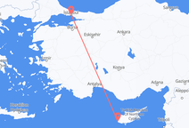 Flyg från Istanbul till Pafos