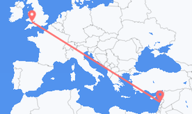 Flights from Lebanon to Wales