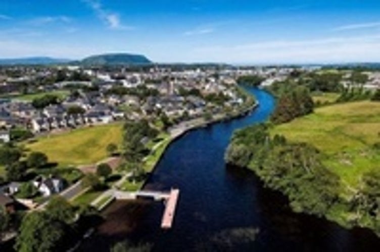 photo of view of Sligo, Ireland.