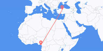 Vols de Guinée équatoriale pour la Turquie