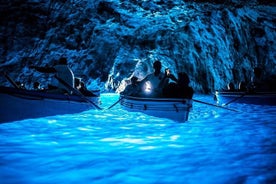 Capri-båttur och valfri blått från Sorrento