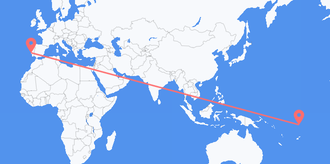 Flüge von Tuvalu nach Portugal