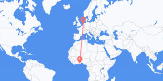 Ghana to the Netherlands