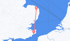 Train tickets from Folkestone and Hythe to Brundall