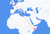 Flights from Mogadishu to Paris