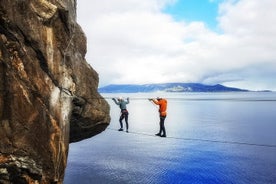 Via Ferrata klifur á sjávarkletti í Bodø