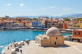 Tour privato della città vecchia di Chania con ritiro (prezzo per gruppo di 6)