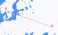 Flyreiser fra Aktobe, til Oslo