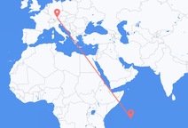 Flights from Mahé to Munich