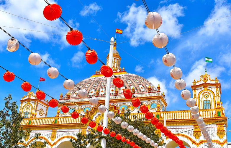 The Seville Fair in Andalusian capital of Seville, Spain.jpg